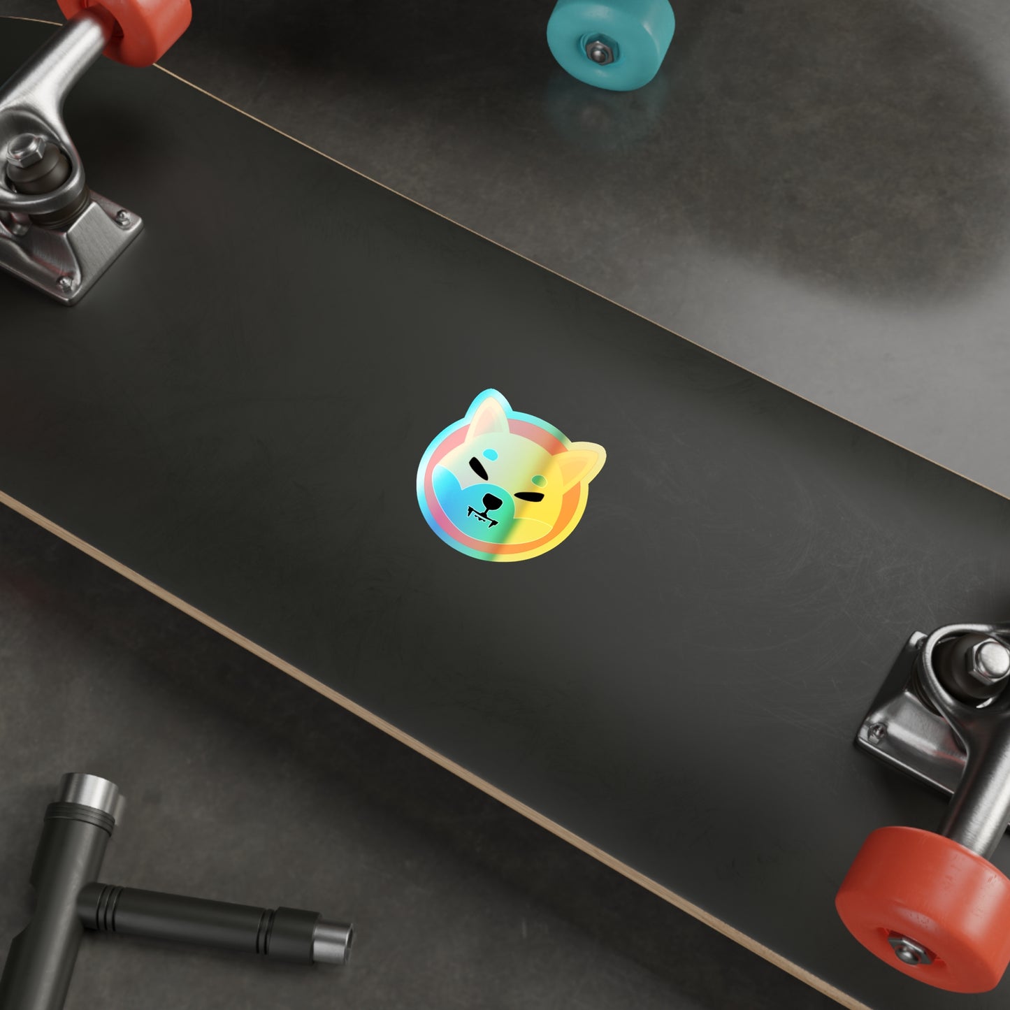 Shiba Inu Holographic Sticker